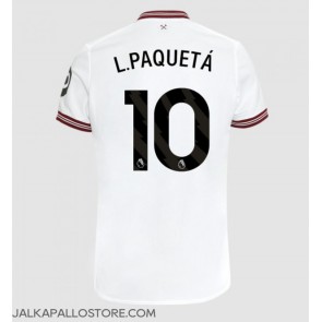 West Ham United Lucas Paqueta #10 Vieraspaita 2023-24 Lyhythihainen